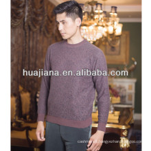 2016 winter man's cashmere crewneck sweater